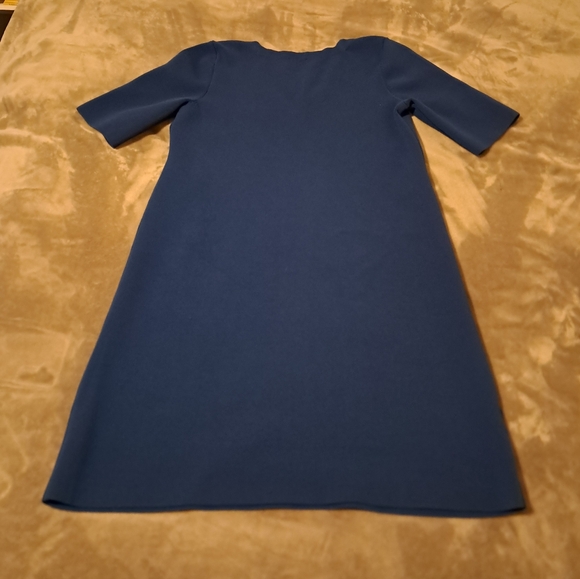 Ann Taylor elbow sleeve V-neck knit sweater dress size S. - Picture 5 of 9